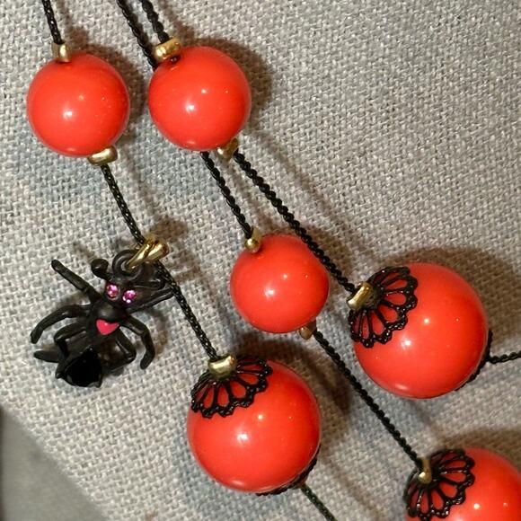 Vintage HTF Betsey Johnson Garden Necklace - Picture 2 of 7